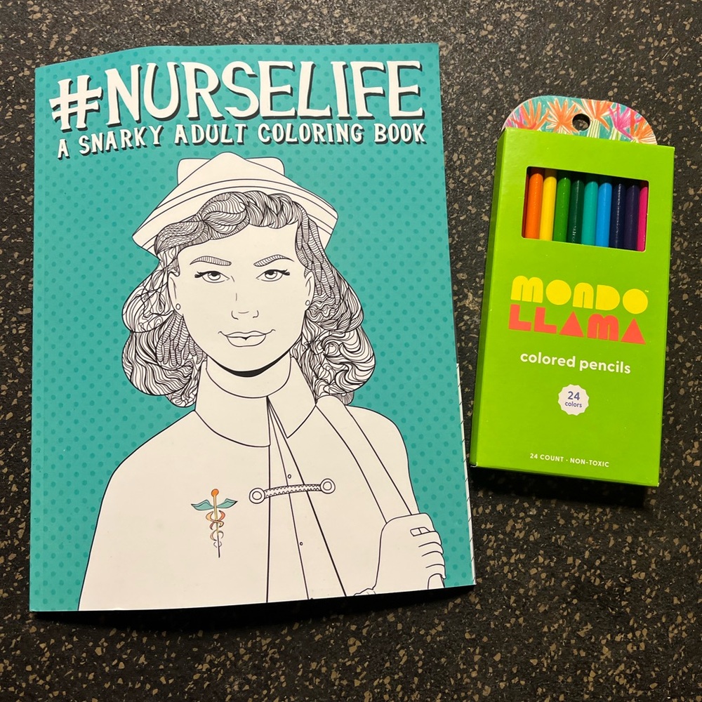 Adult coloring book